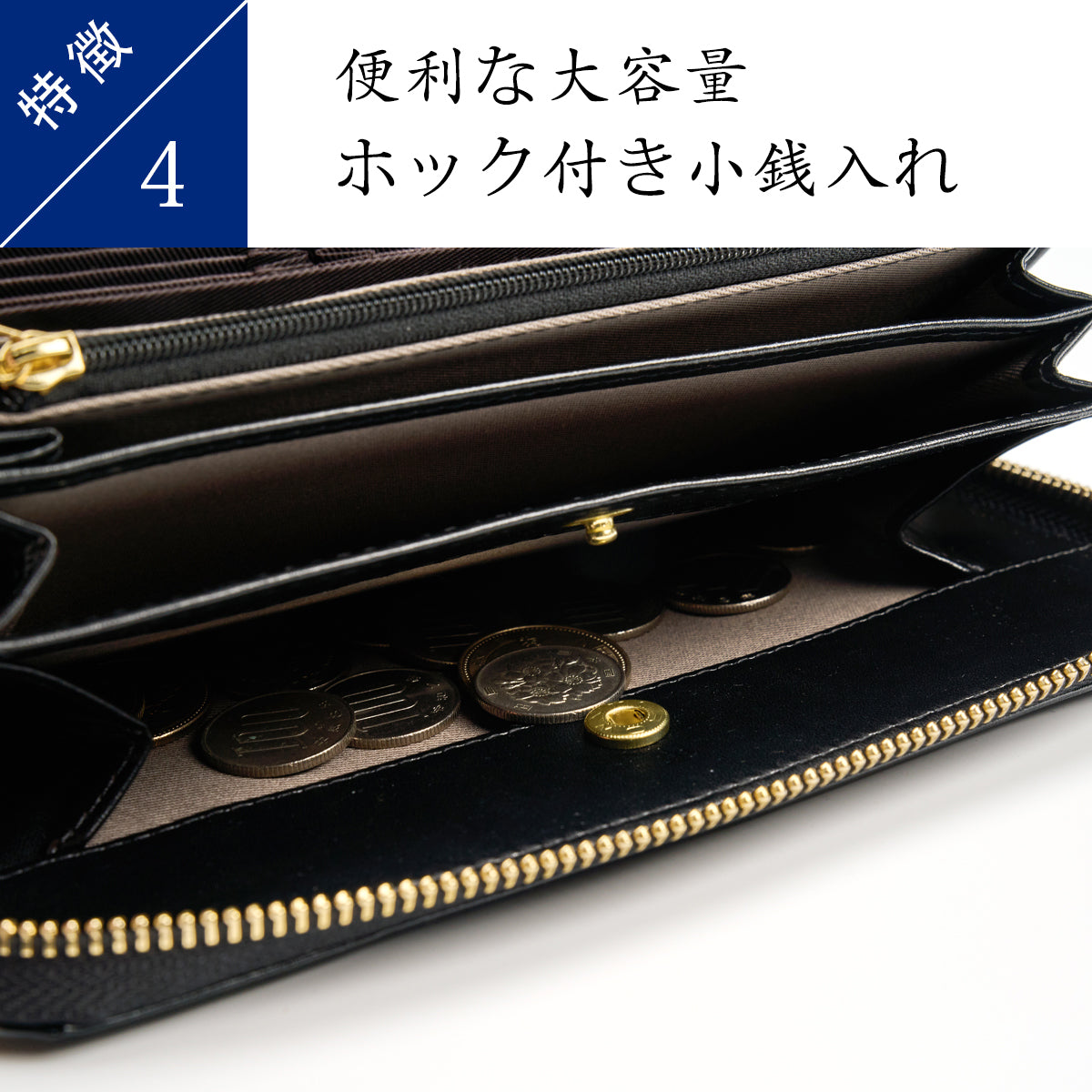 レディース長財布 たくさんカード入り フリンジ付き可愛い長財布
