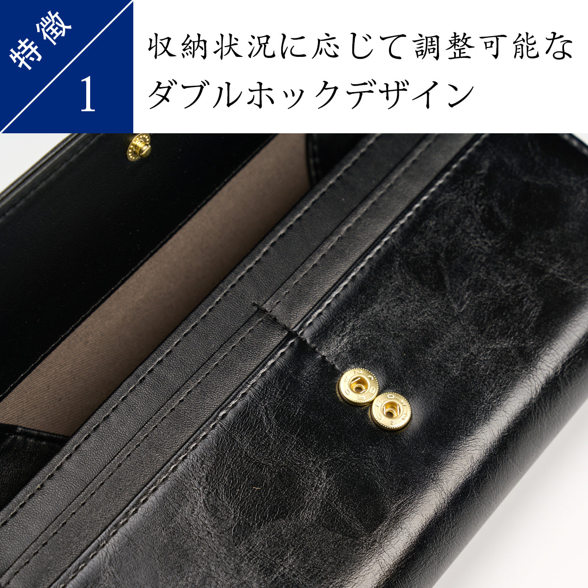 メンズ/レディース スタイリッシュな長財布